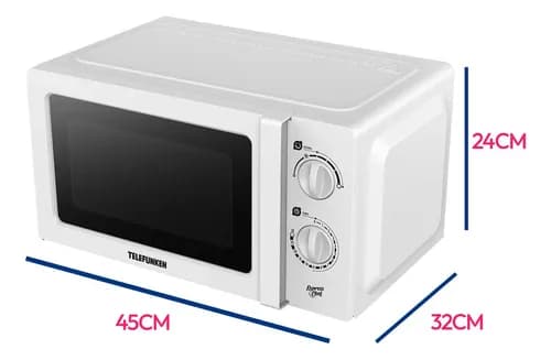 Microondas Telefunken 20Lts Analogico thumbnail 2