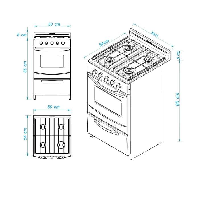 Cocina Escorial CANDOR - Negra GE thumbnail 2