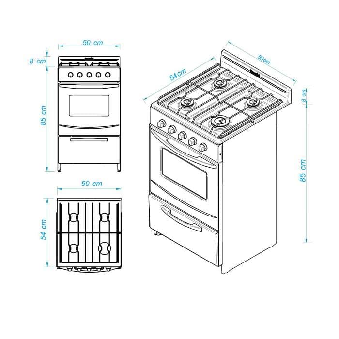 Cocina Escorial CANDOR - Blanca GE thumbnail 2