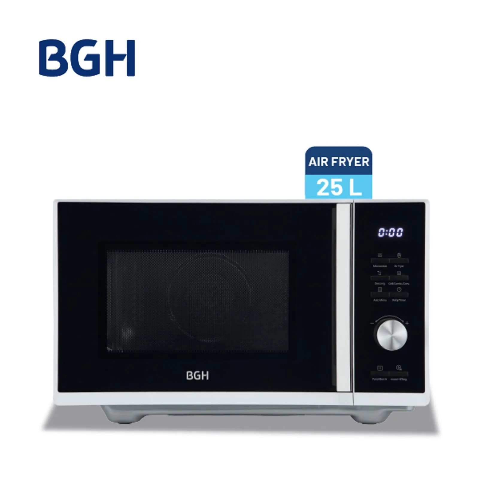 Microondas BGH 25Lts Digital - Flat Cook C/Airfr