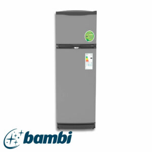 Heladera c/freezer 2F-1600 P PLATA  329lts BAMBI