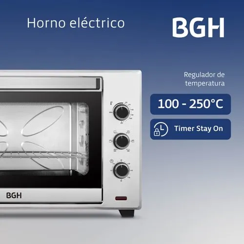 Horno Electrico 60Lts BGH - C/Grill - Image 3