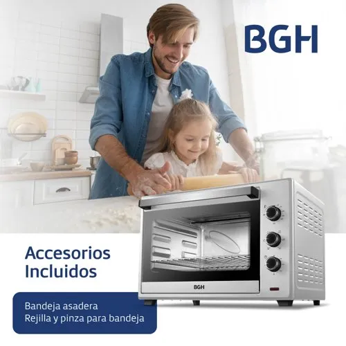 Horno Electrico 60Lts BGH - C/Grill - Image 4