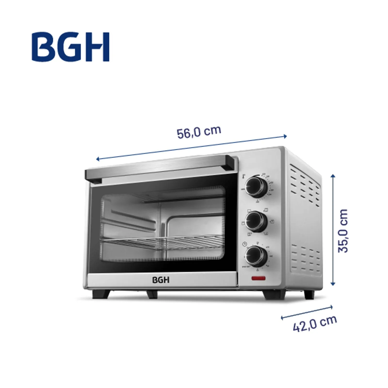Horno Electrico 45Lts BGH - C/Grill - Image 2