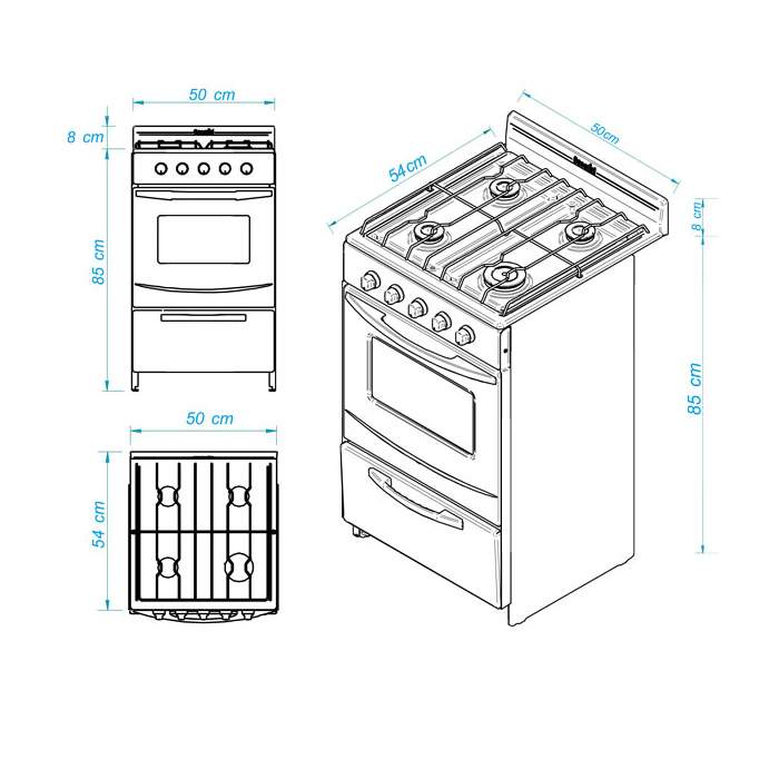 Cocina Escorial CANDOR - Negra GE - Image 2